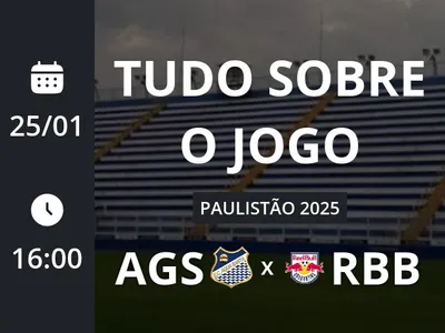 Água Santa x Red Bull Bragantino: placar ao vivo, escalações, lances, gols e mais