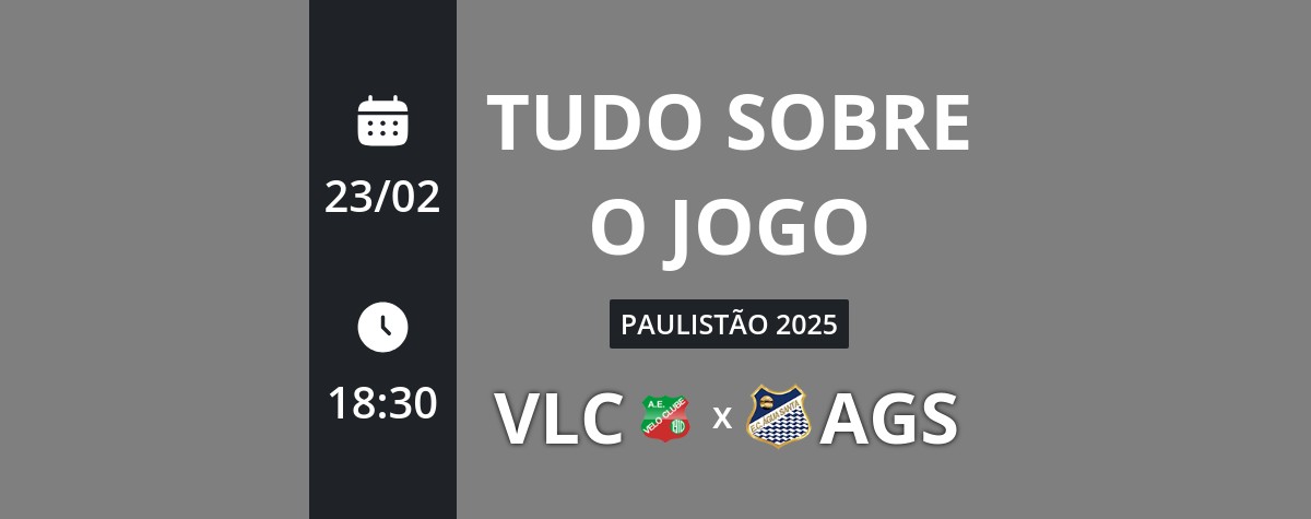 Velo Clube-SP x Água Santa: que horas é o jogo hoje, onde vai ser e mais