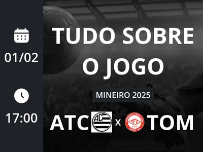 Athletic x Tombense: que horas é o jogo hoje, onde vai ser e mais