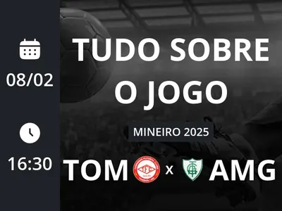 Tombense x América-MG: que horas é o jogo hoje, onde vai ser e mais