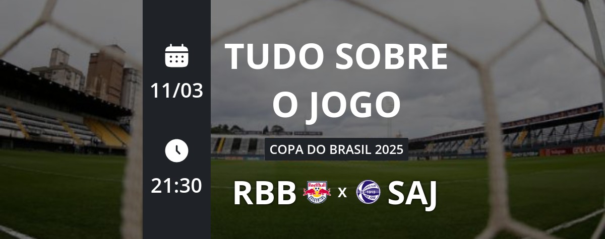 Red Bull Bragantino x São José-RS: placar ao vivo, escalações, lances ...