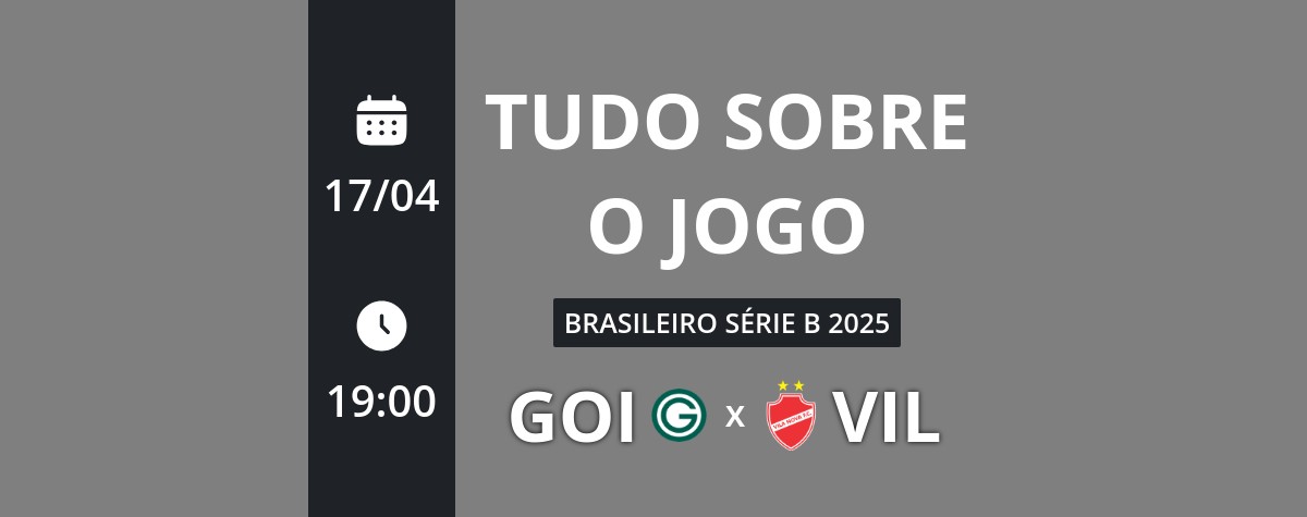 Goiás x Vila Nova: placar ao vivo, escalações, lances, gols e mais