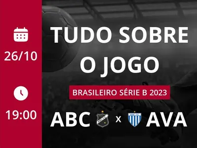 ABC x Avaí: que horas é o jogo hoje, onde vai ser e mais