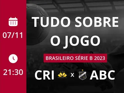 Criciúma x ABC: que horas é o jogo hoje, onde vai ser e mais