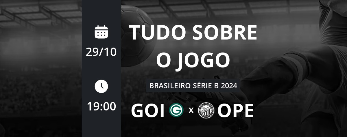Goiás x Operário-PR: placar ao vivo, escalações, lances, gols e mais