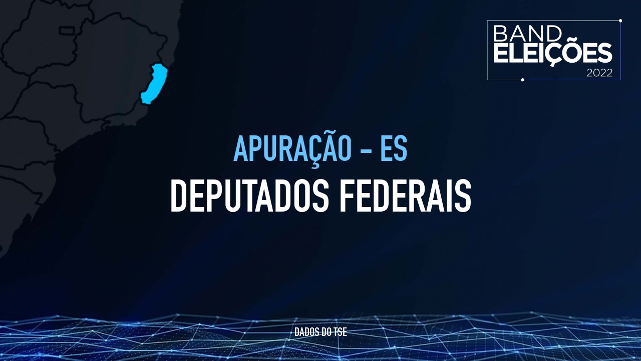 ES: Veja quem são os deputados federais eleitos- Band Eleições 2022 Band