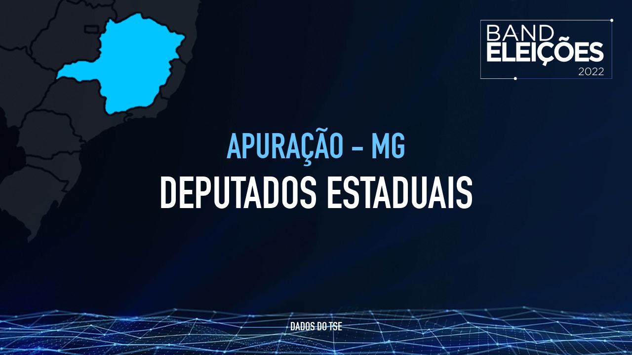 MG: Veja quem são os deputados estaduais eleitos - Band Eleições 2022 Band