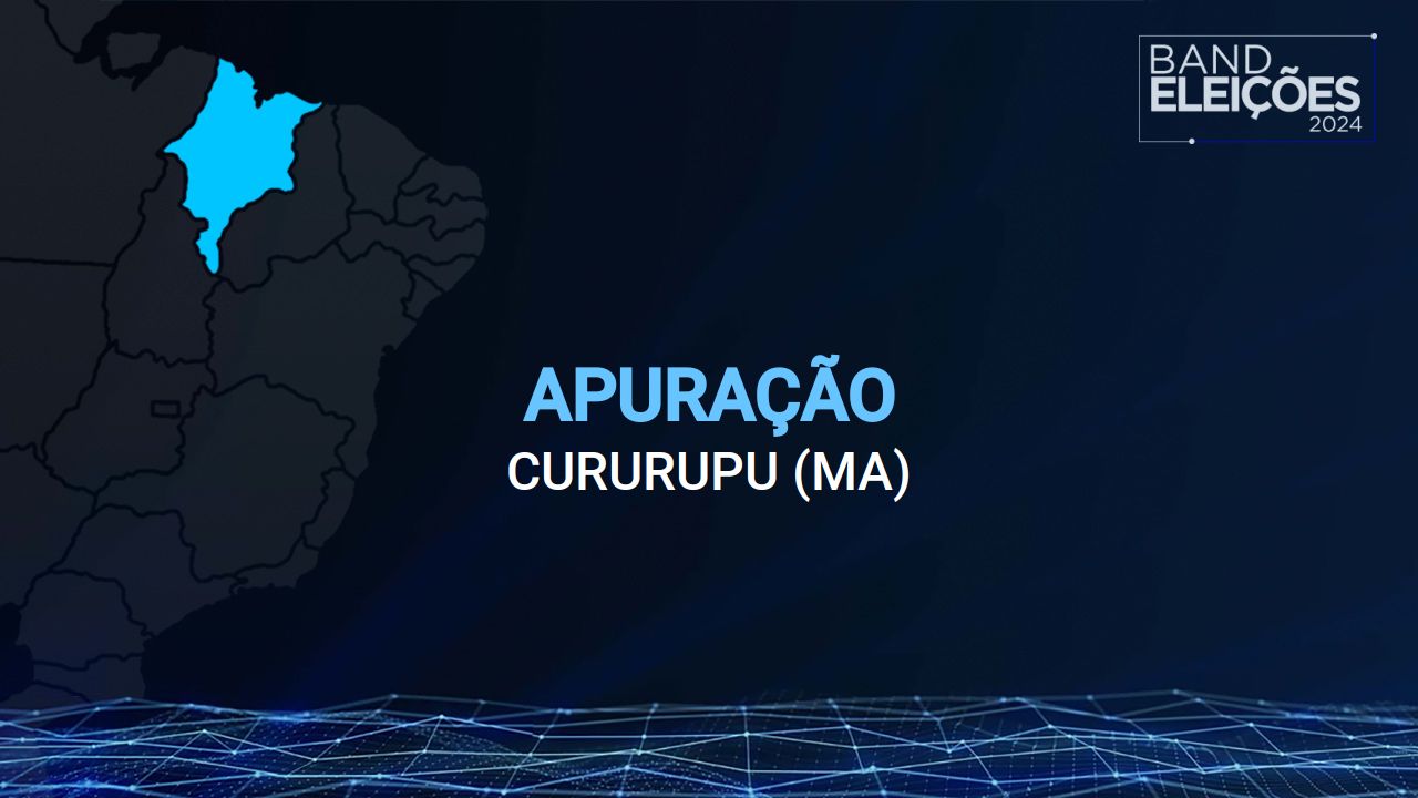 Veja quem foi o candidato a prefeito mais votado em CURURUPU (MA) Band