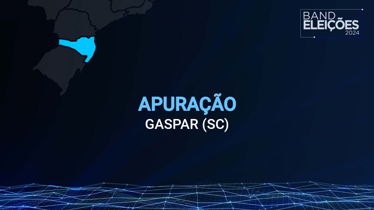 GASPAR (SC): Apuração e Resultados | Eleições 2024 | 1º turno